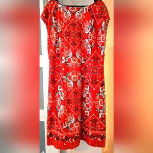 Talbots Cotton knee length dress